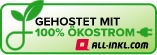 Gehostet mit 100% Ökostrom von All-Inkl